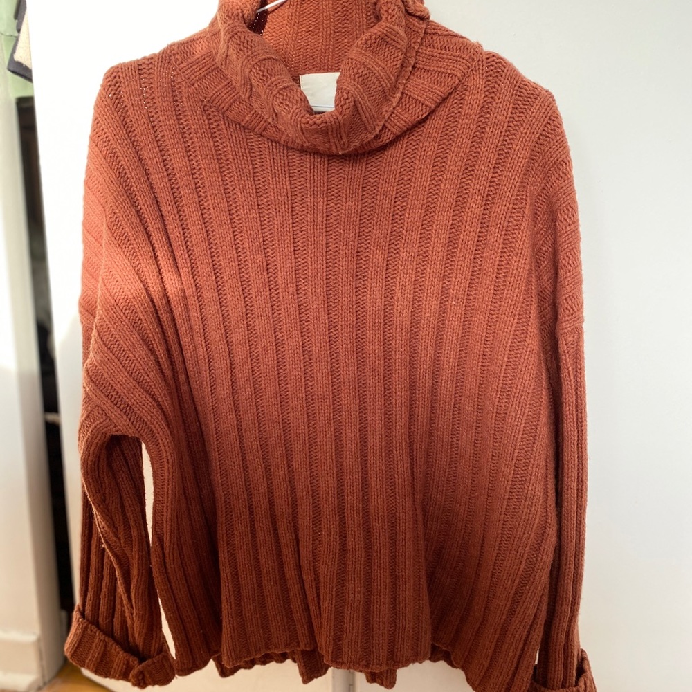 J.O.A Chunky Sweater with Slits